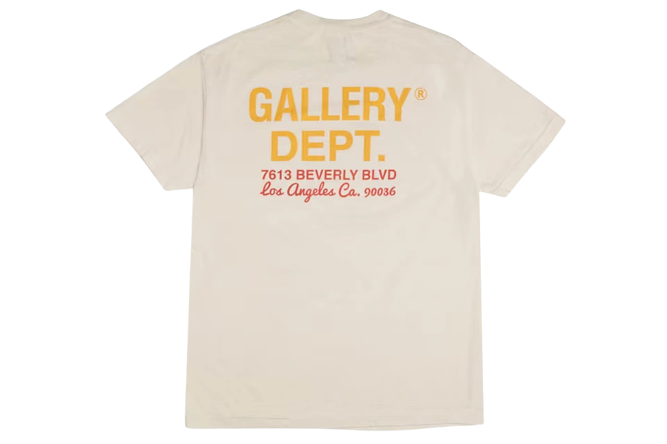 Gallery Dept. Ebay T-Shirt Cream - Image 1