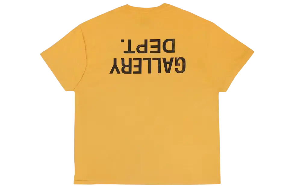 Gallery Dept. Fucked Up Logo Tee Yellow - Image 1
