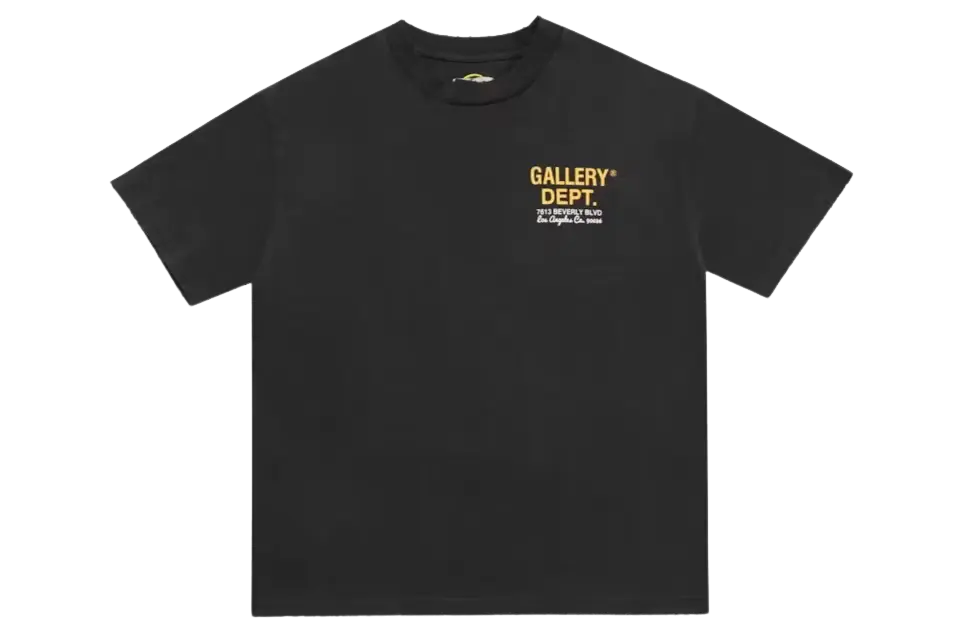 Gallery Dept. Drive Thru Boxy Fit T-shirt Black