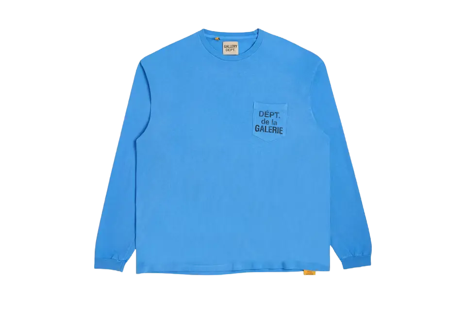 Gallery Dept. Dept De La Galerie L/S T-shirt Blue