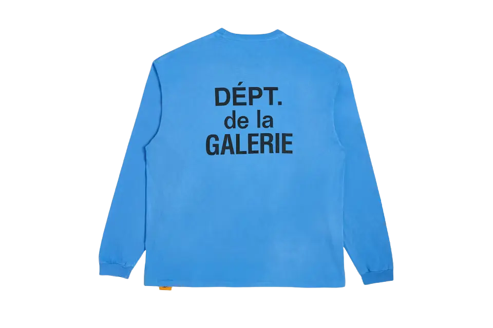 Gallery Dept. Dept De La Galerie L/S T-shirt Blue - Image 1