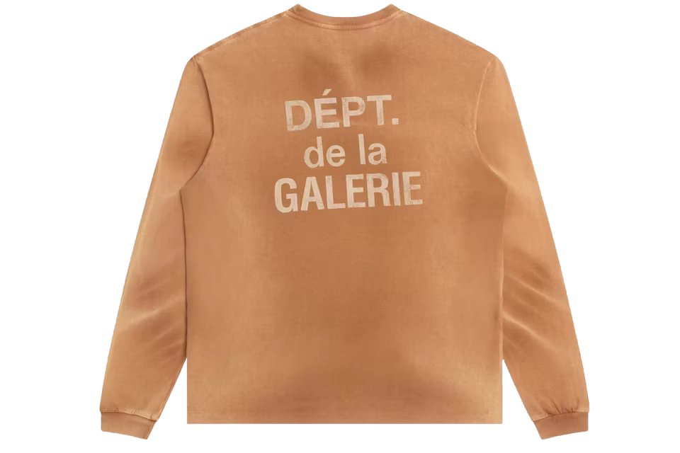 Gallery Dept. French Longsleeve T-shirt Cocoa - Image 1