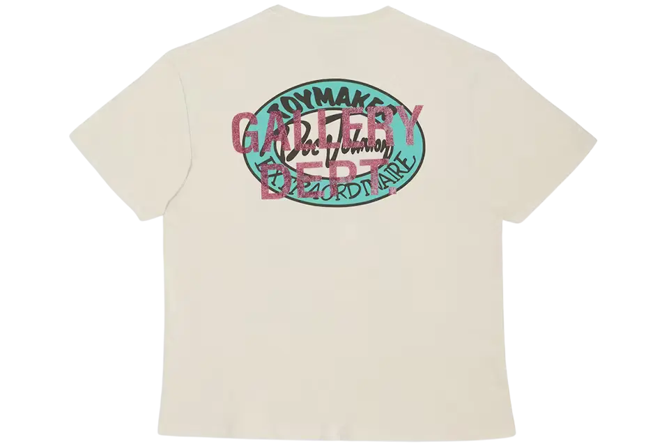 Gallery Dept. Dead Batteries Tee Antique White - Image 1