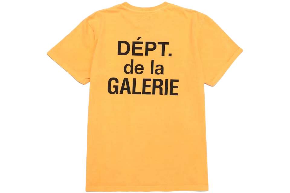 Gallery Dept. French T-shirt Flo Orange - Image 1