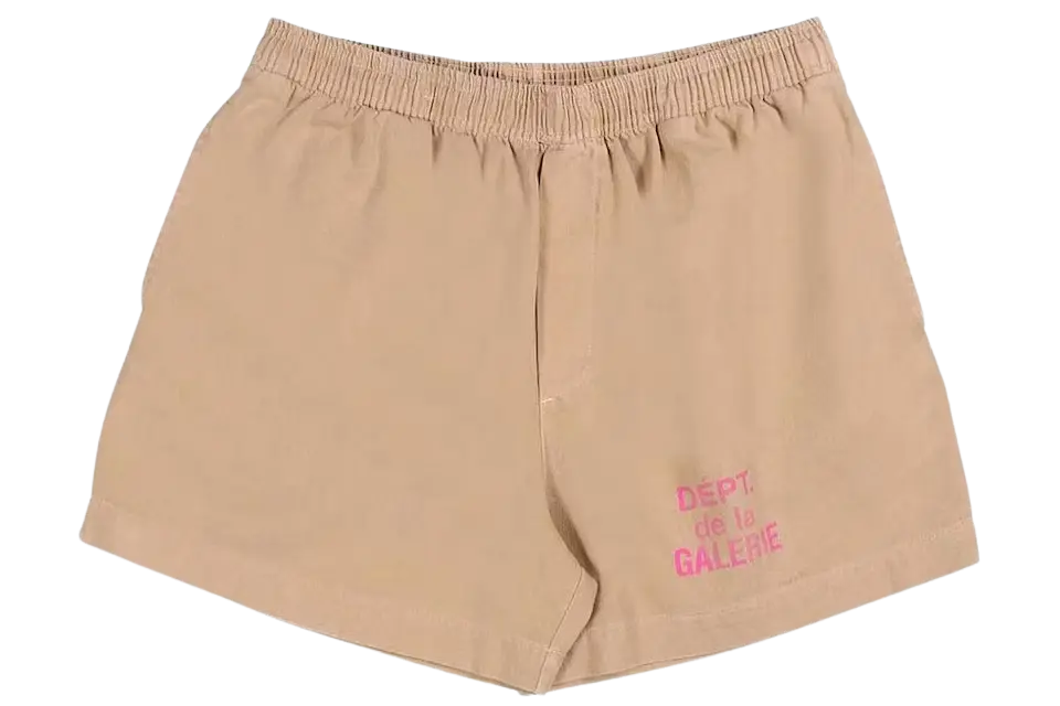 Gallery Dept. French Logo Zuma Shorts Cream