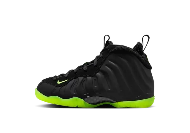 Nike Little Posite One Black Volt (PS)