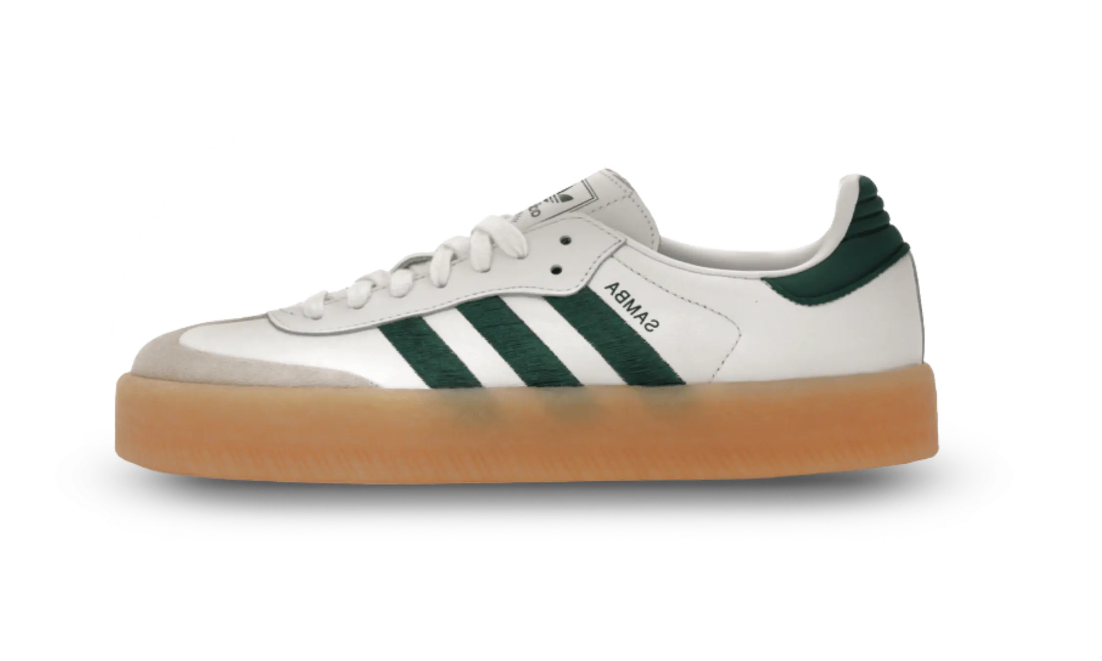 adidas Sambae White Collegiate Green Gum (W)
