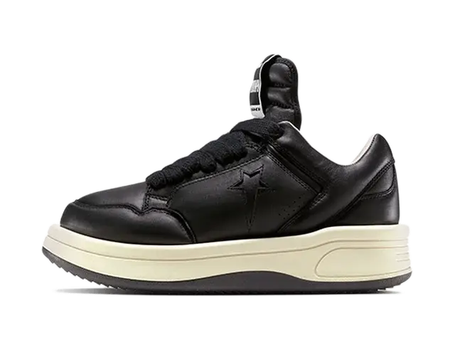 Converse TURBOWPN Low Rick Owens DRKSHDW Black Cloud Cream