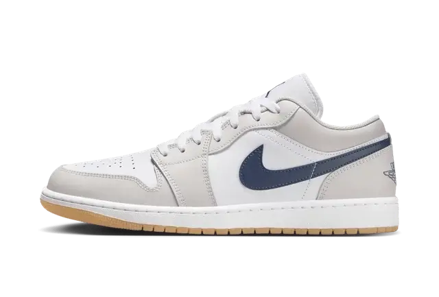 Jordan 1 Low Midnight Navy Neutral Grey
