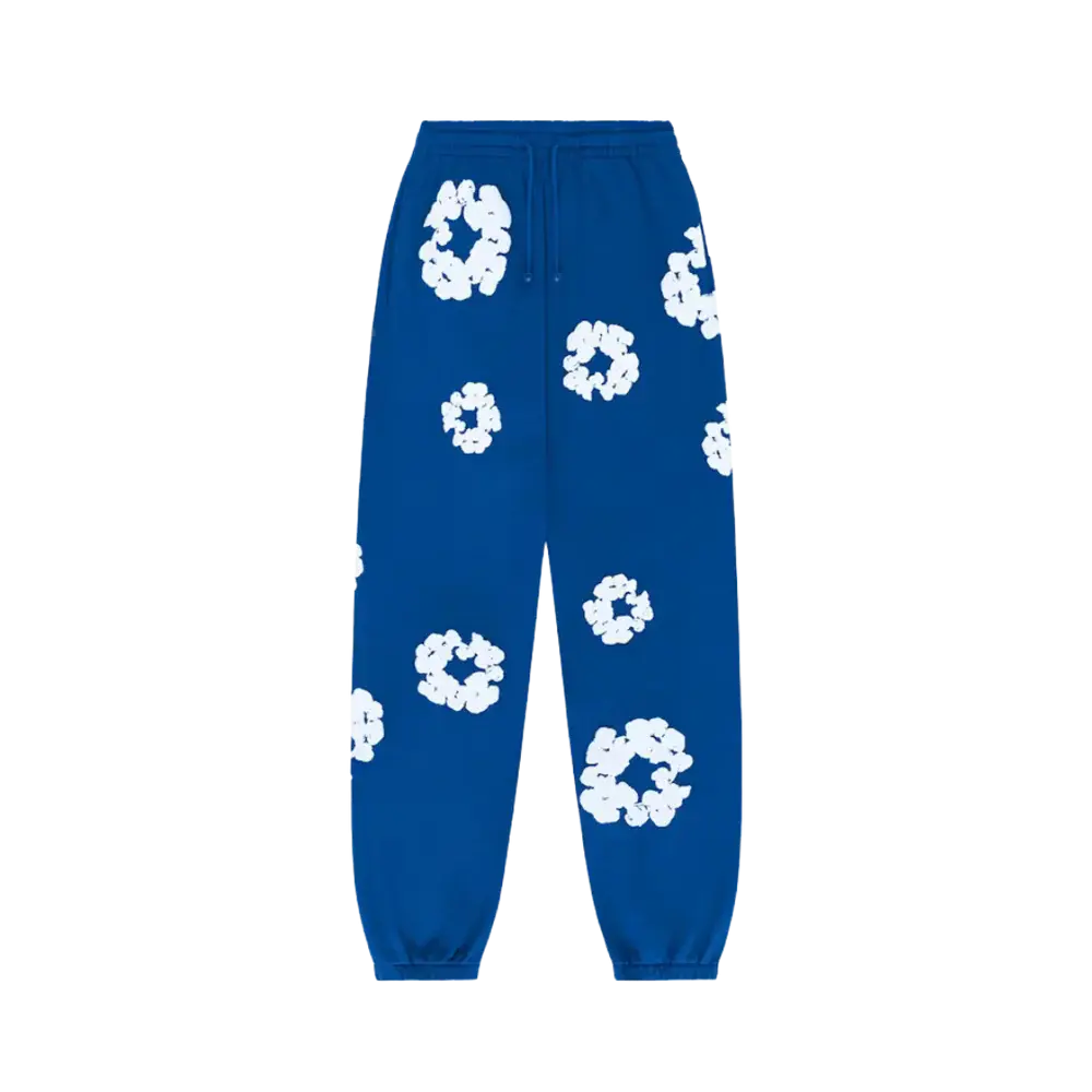 Denim Tears The Cotton Wreath Sweatpants Royal Blue