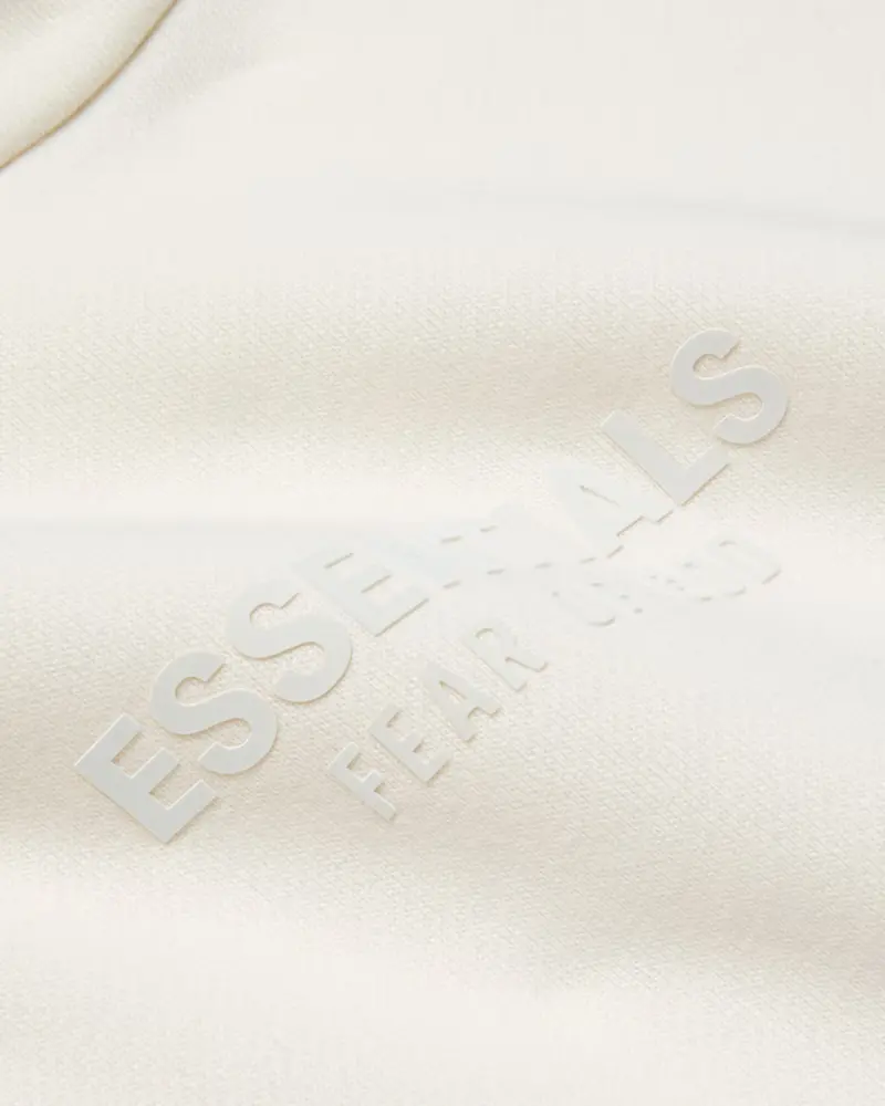 Fear of God Essentials Hoodie Cloud Dancer - Image 1