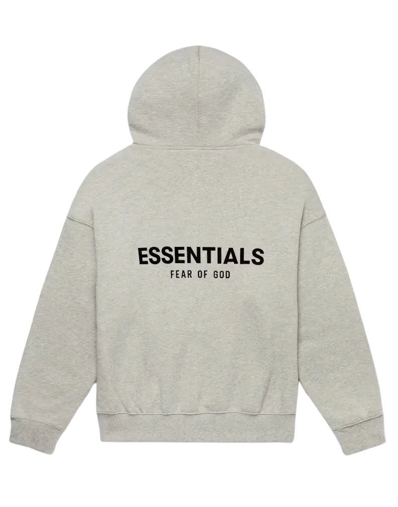 Fear of God Essentials Hoodie (2022) Dark Oatmeal - Image 1
