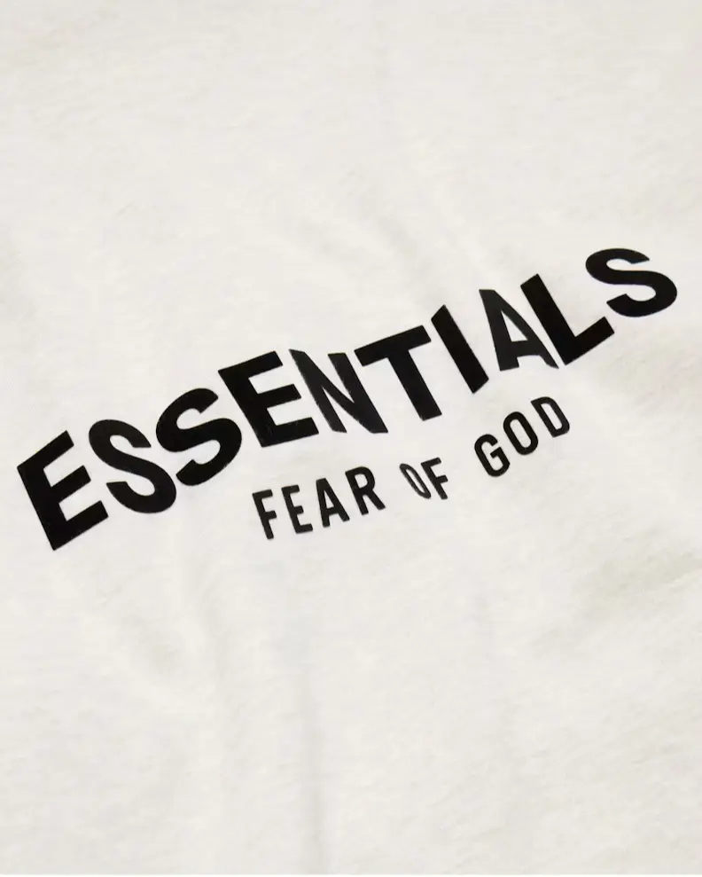 Fear of God Essentials Hoodie Light Oatmeal - Image 2