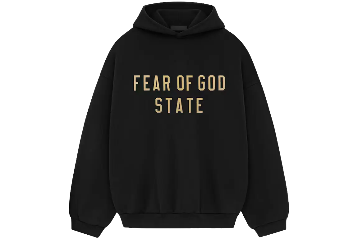 Fear of God Essentials Fleece Hoodie Black