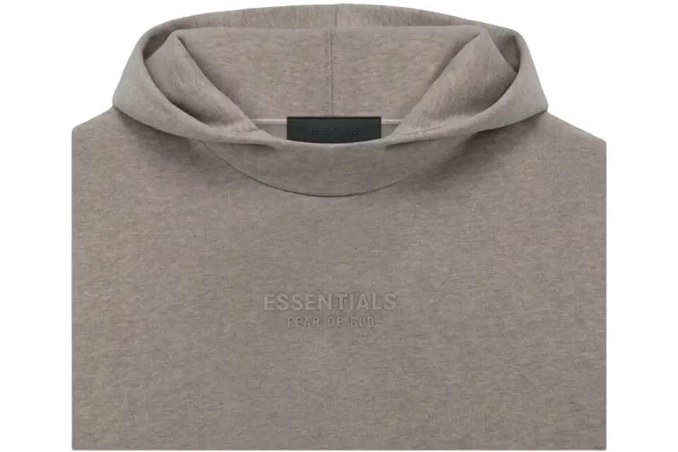 Fear of God Essentials Hoodie Core Heather - Image 2