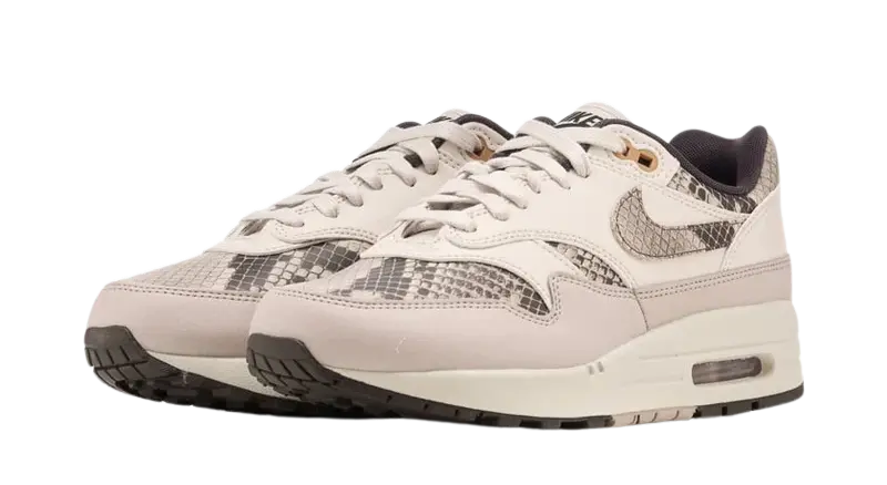 Nike Air Max 1 Snakeskin Light Orewood Brown (W) - Image 1