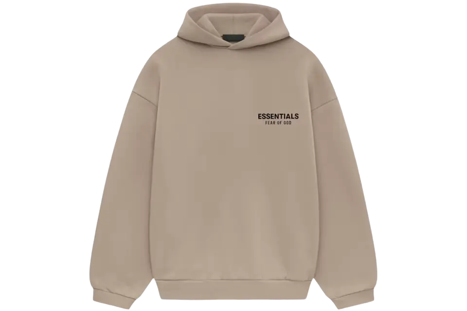 Fear of God Essentials Fleece Hoodie Desert Sand