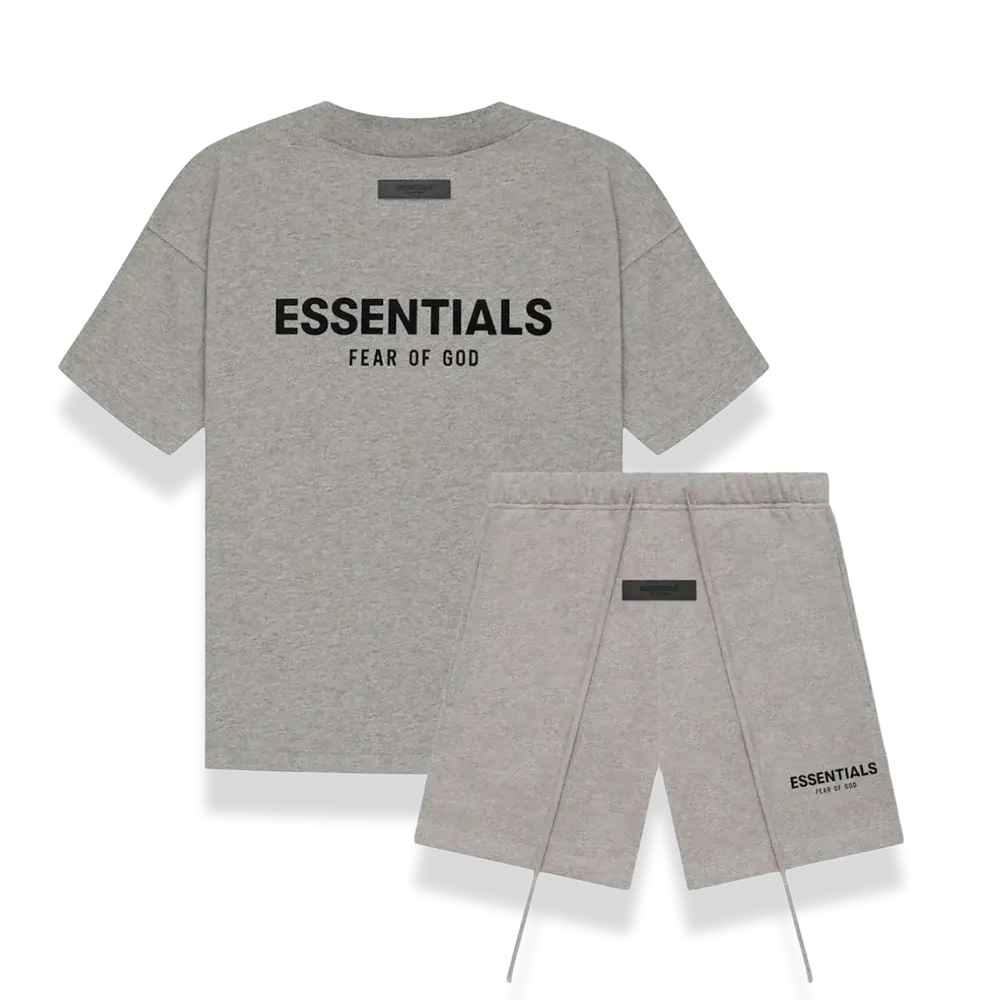 Fear of God Essentials Dark Oatmeal Summer Set
