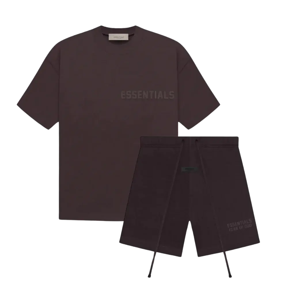 Fear of God Essentials Plum Summer set