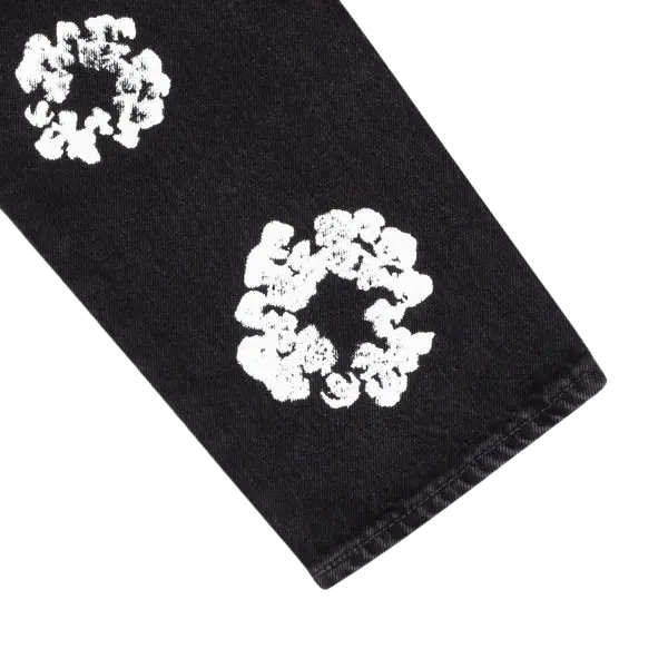 Denim Tears X Levi's Cotton Wreath Jean Black - Image 2