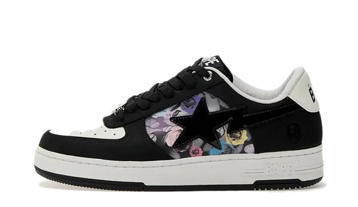 A Bathing Ape Bape Sta 2 M2 'Black Roses'