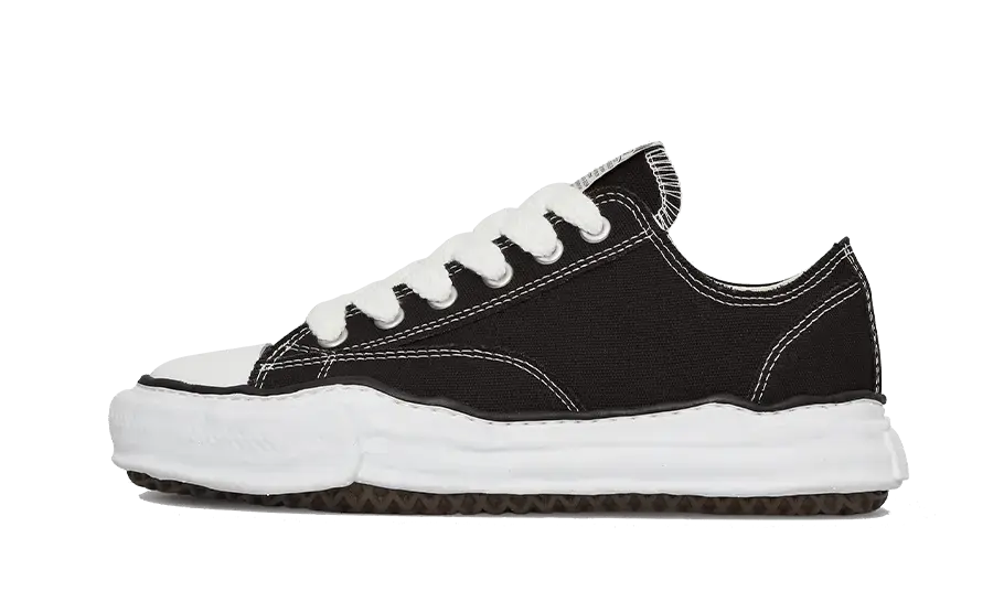 Maison Mihara Yasuhiro Peterson OG Sole Canvas Low Black