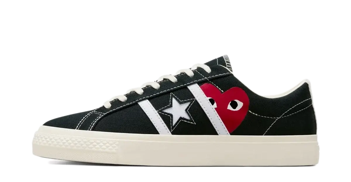 Converse One Star Academy Pro x Comme des Garçons 'Black'