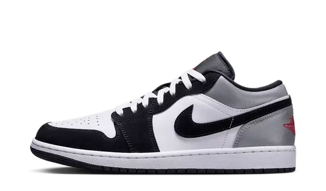 Jordan 1 Low SE White Fire Red Black Matte Silver