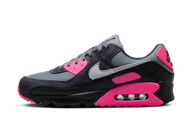 Nike Air Max 90 Wolf Grey Hyper Pink