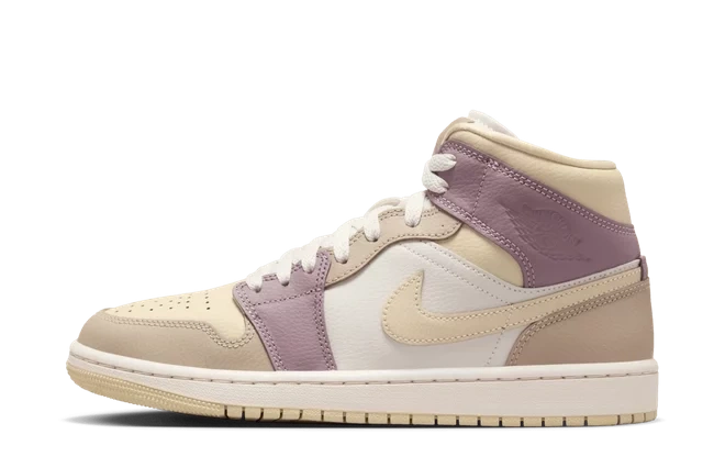 Jordan 1 Mid Light Orewood Brown Taupe Grey (W)