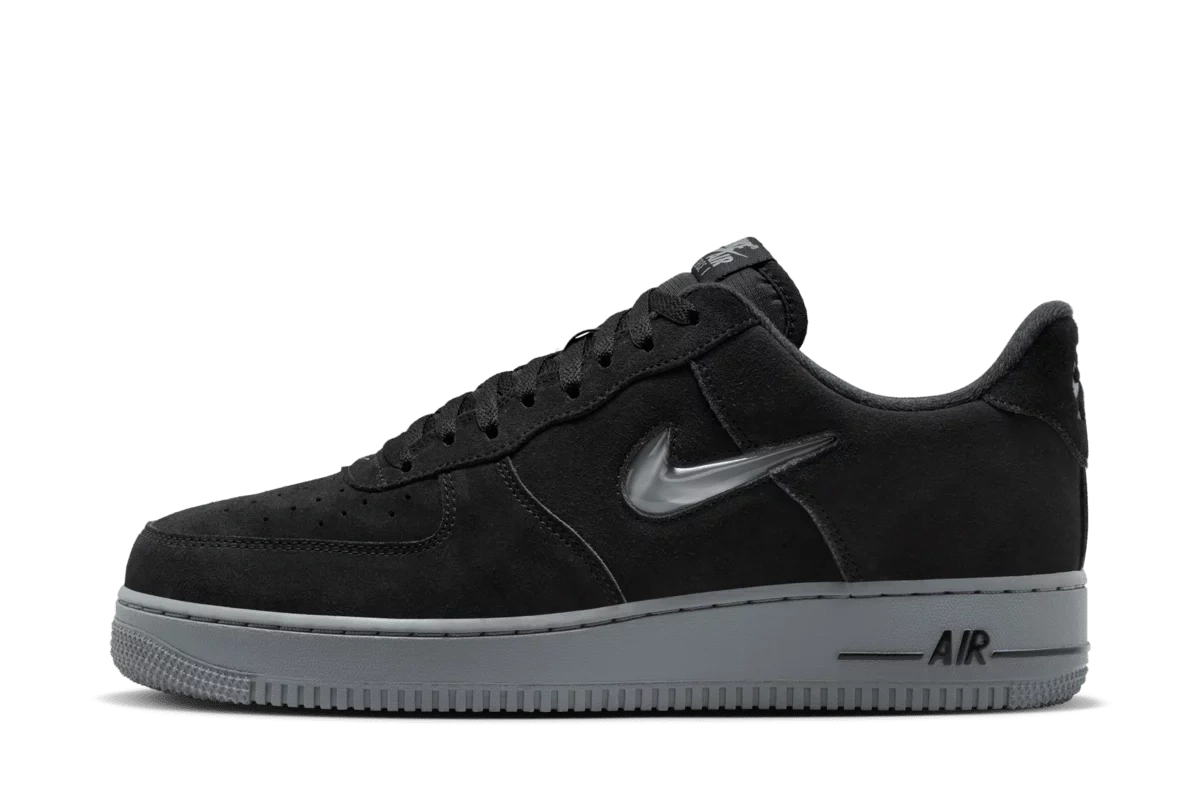 Nike Air Force 1 Jewel 'Black & Cool Grey'