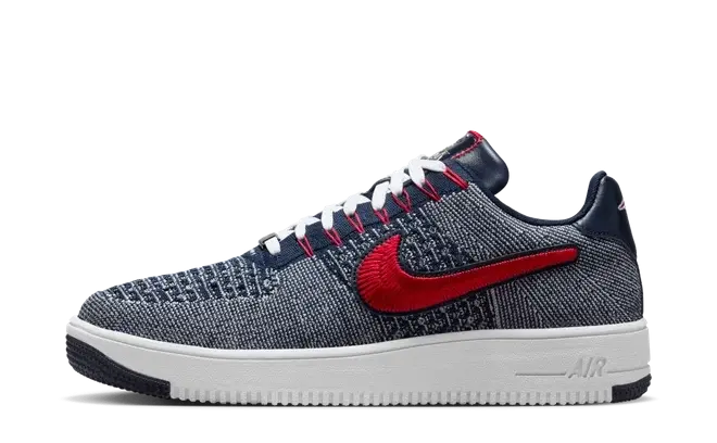 Nike Air Force 1 Ultra Flyknit Low Patriots Robert Kraft Wolf Grey