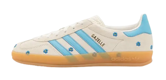 adidas Gazelle Indoor Light Blue Floral (W)