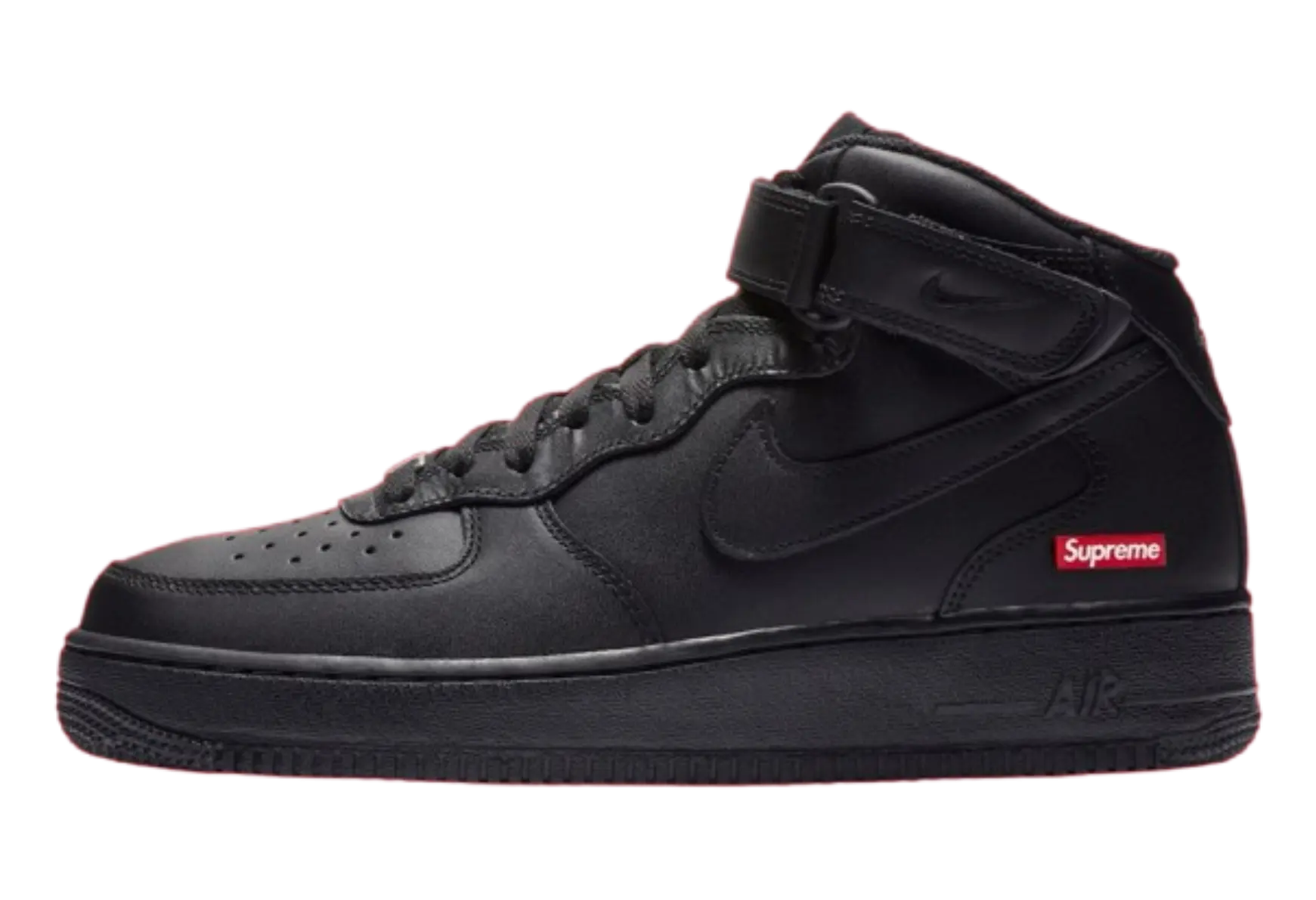 Nike Air Force 1 Mid Supreme Black
