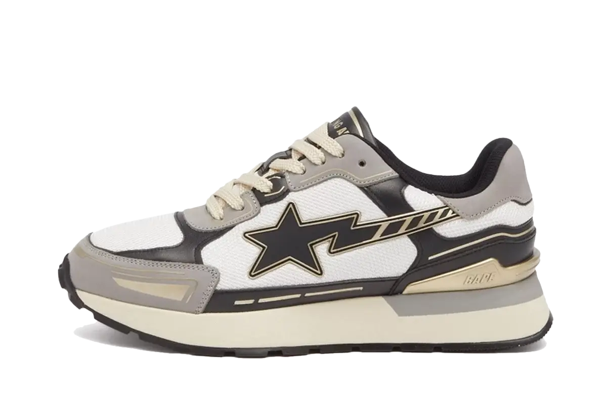 BAPE Cross Sta Express Pro M2 'Black & Gold'