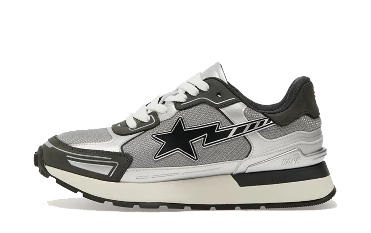 BAPE Cross Sta Express Pro M2 'Black & Silver'