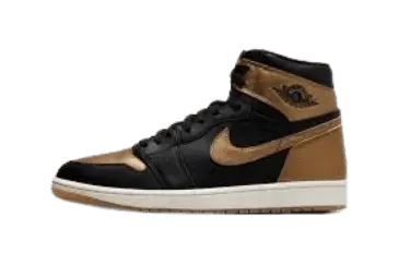 Jordan 1 Retro High OG Black Metallic Gold