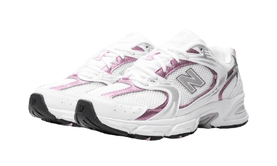 New Balance 530 White Pink Sugar - Image 1