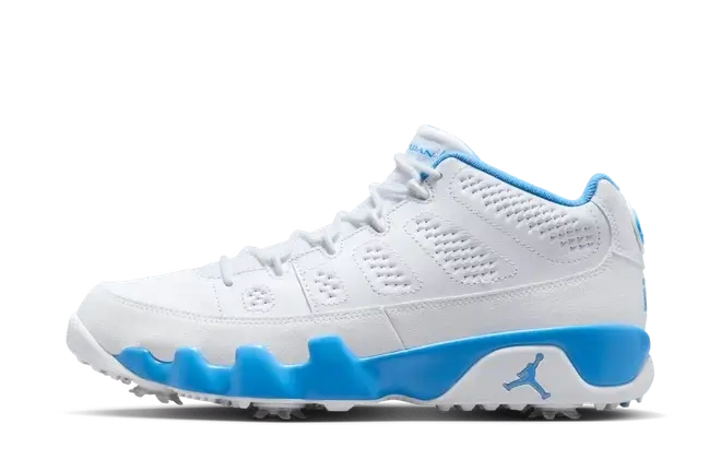 Jordan 9 Retro Low Golf White University Blue