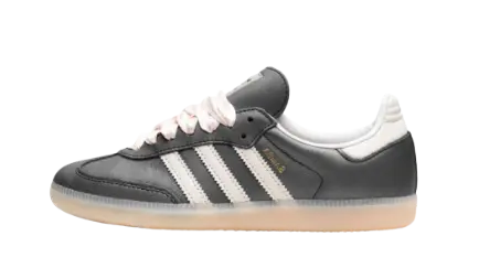 adidas Samba OG Black Pink Ribbon Laces (W)