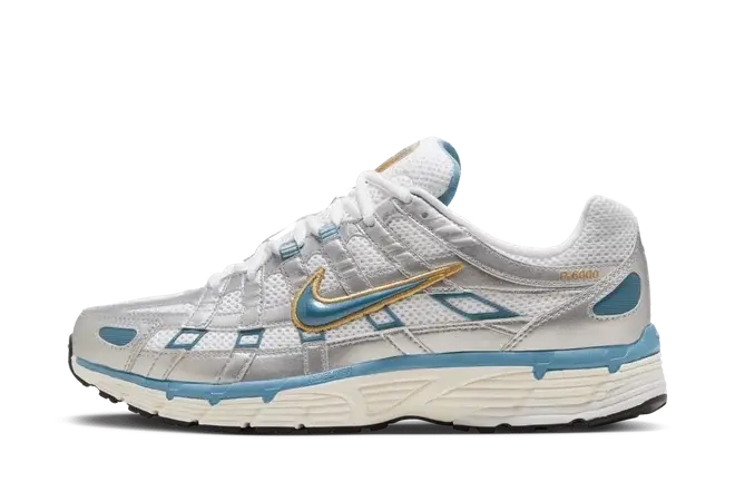 Nike P-6000 Metallic Silver Aegean Storm