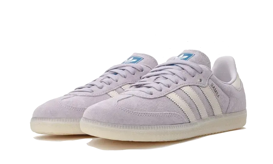 adidas Samba OG Silver Dawn Chalk - Image 1
