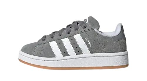 adidas Campus 00s Elastic Lace Grey Gum (Kids)