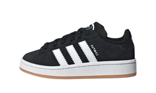 adidas Campus 00s Elastic Lace Core Black (Kids)