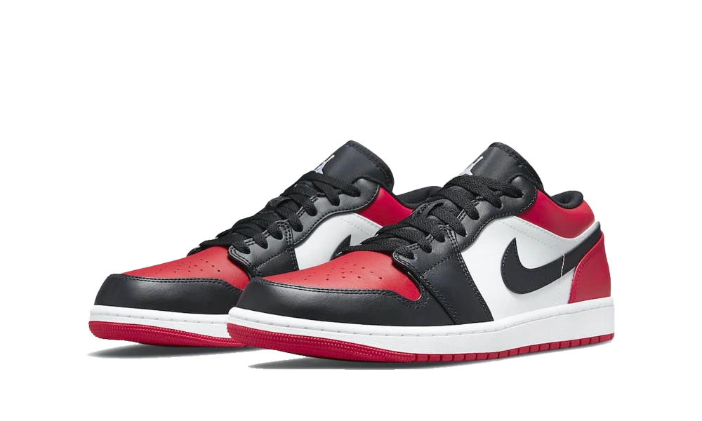 Jordan 1 Low Bred Toe - Image 1