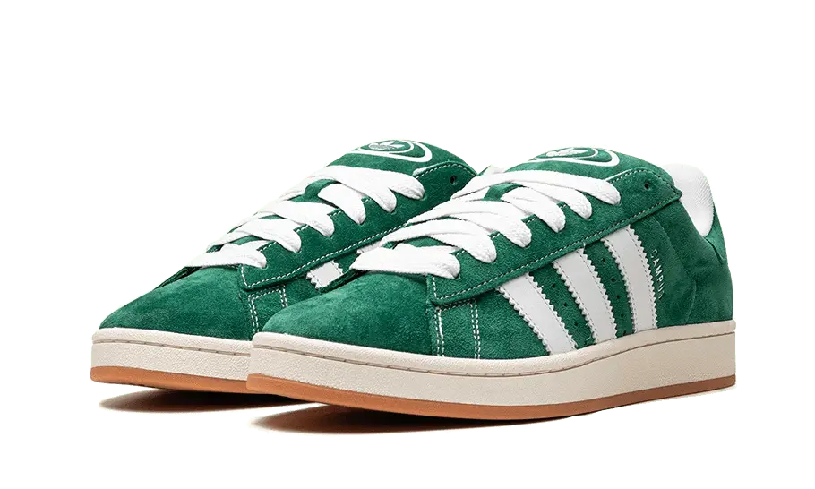adidas Campus 00s Dark Green Cloud White - Image 1