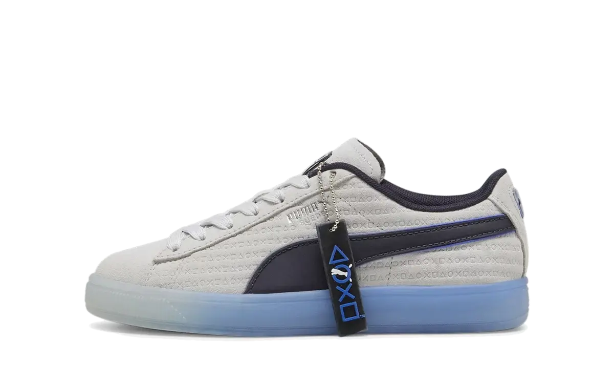 Puma Suede Playstation 'Glacial Grey' (GS)