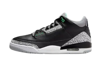 Jordan 3 Retro Green Glow