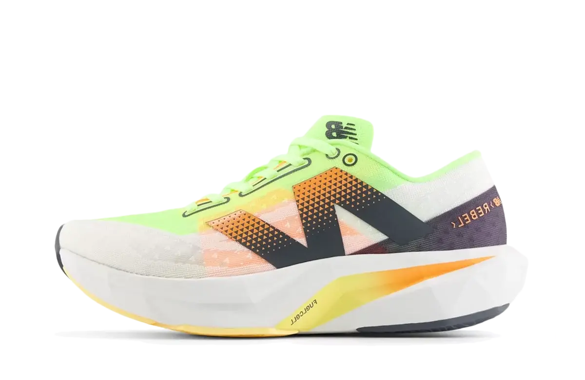 New Balance FuelCell Rebel v4 'Bleached Lime' (W)