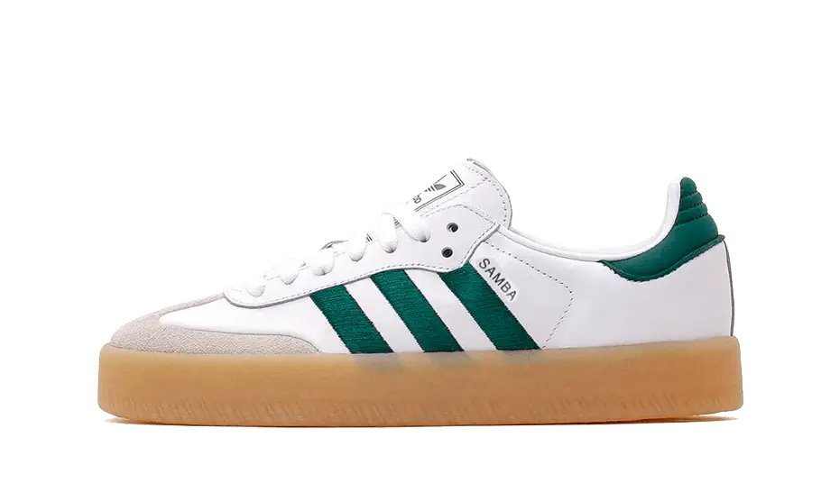 adidas Sambae White Collegiate Green Gum (W)